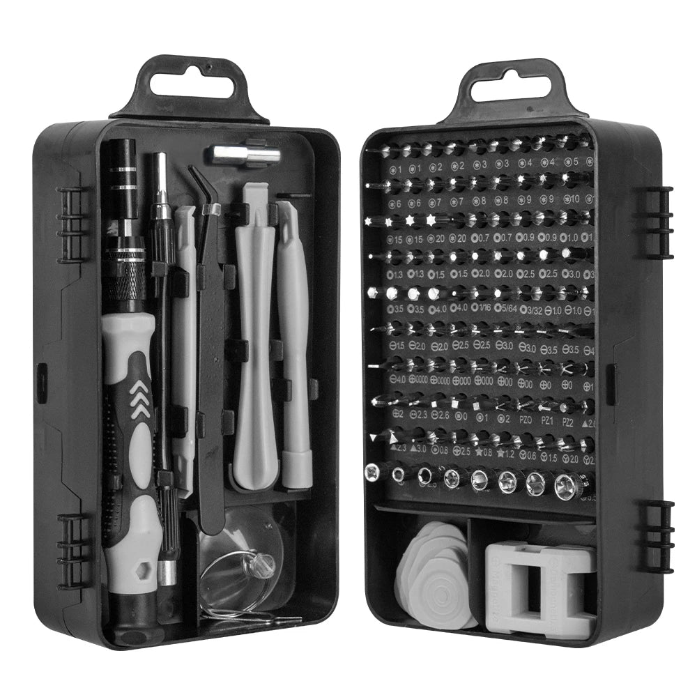 115 in 1 Precision Screwdriver Set Multifunctional Magnetic Repair Tools Kit for Computer Laptop Phone Macbook Household Repairs