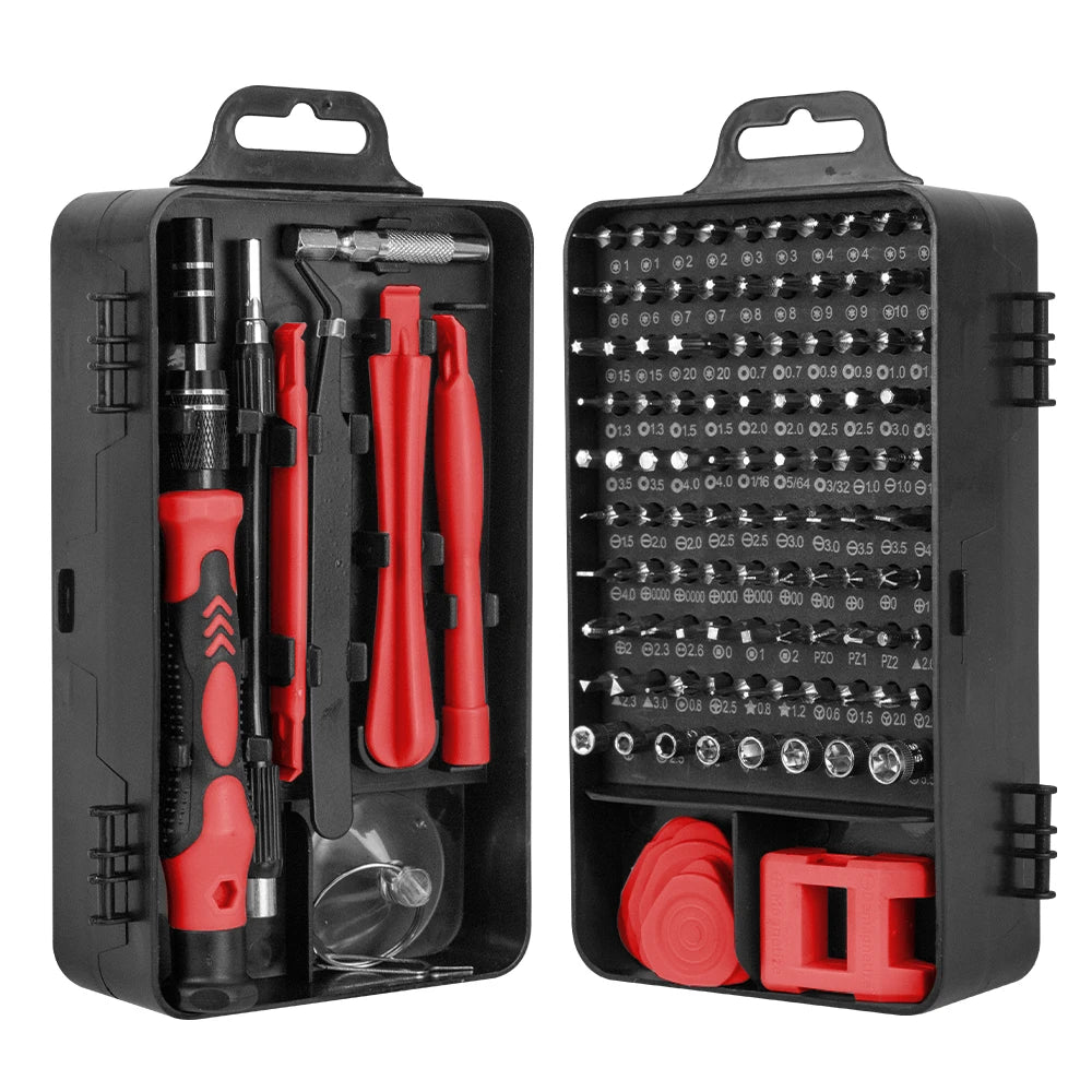 115 in 1 Precision Screwdriver Set Multifunctional Magnetic Repair Tools Kit for Computer Laptop Phone Macbook Household Repairs